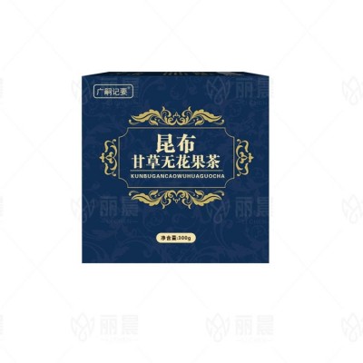昆布甘草无花果茶 蛹虫草固体饮料袋泡茶虫草花代用茶贴牌定制厂图2