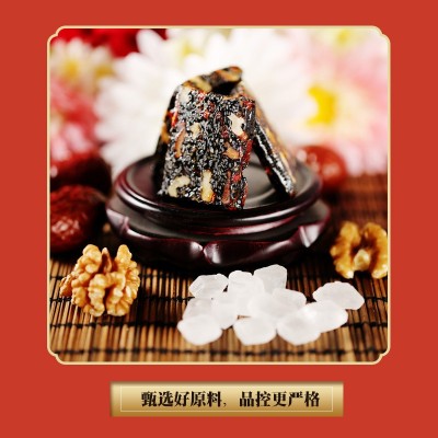 【品质款】阿胶糕补养气血块山东驴皮阿胶片碎块熬阿胶膏阿胶粉图3
