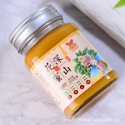云南高原土蜂蜜农家木桶蜂巢养殖自产原蜜瓶装(500g/瓶)厂家批发图3