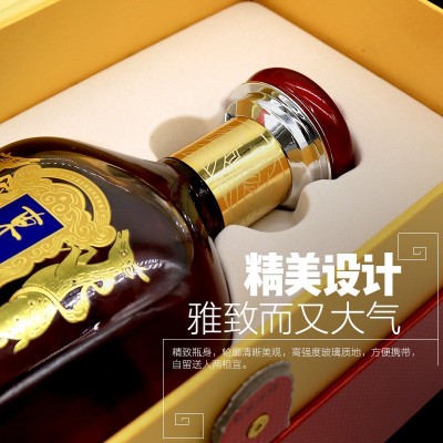 【健康礼盒】东鳌鹿茸血酒礼盒装 500ml 42度入口柔一线喉图4