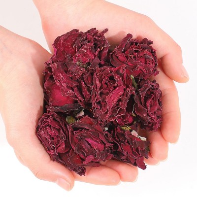 批发供应散装墨红平阴玫瑰花冠重瓣玫瑰花冠墨红玫瑰花冠量大从优图3