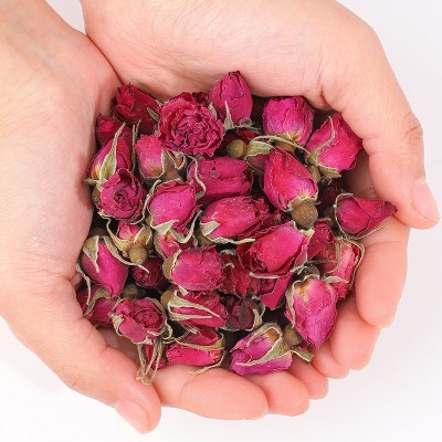 玫瑰花茶散装平阴玫瑰墨红玫瑰玫瑰花干红玫瑰山东玫瑰花茶叶批发图2