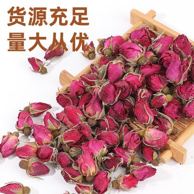 玫瑰花茶散装平阴玫瑰墨红玫瑰玫瑰花干红玫瑰山东玫瑰花茶叶批发图3
