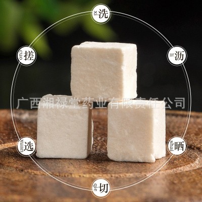 湘渌堂云南新货茯苓农家茯苓块粉块药食同源选货茯苓500克图4