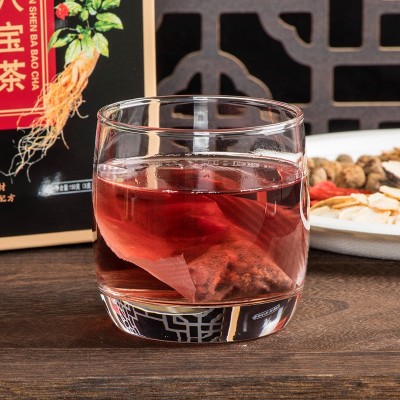 人参八宝茶 人参枸杞桑葚子大麦覆盆子红枣橘皮玛卡组合一盒150克图3