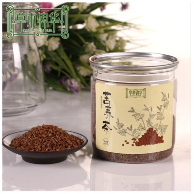 草木锦华花草茶苦荞养生食品250g带饮花茶正规厂家一件代发图5