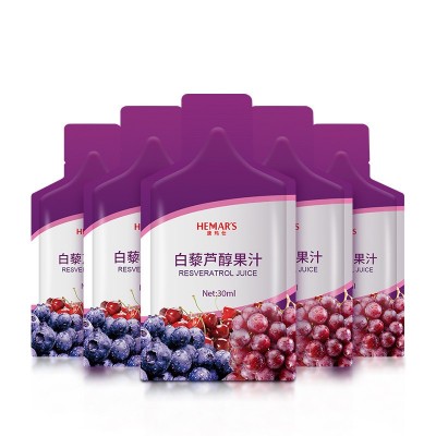 白藜芦醇口服液复合果蔬酵素蓝莓维生素功能饮料oem西梅汁加工图5