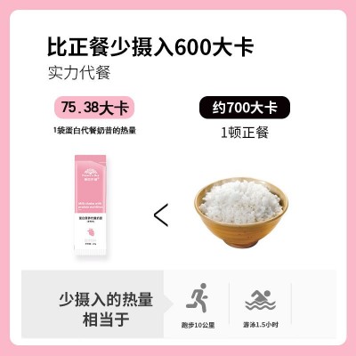 美臣乐健营养代餐奶昔固体饮料膳食纤维蛋白高饱腹冲泡代餐粉图4