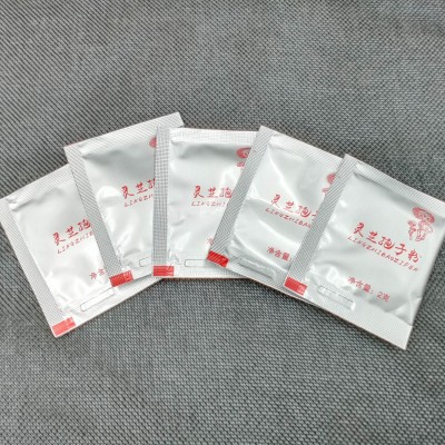 安徽大别山金寨椴木赤灵芝孢子粉2gX50袋每盒 亚克力礼盒装图2