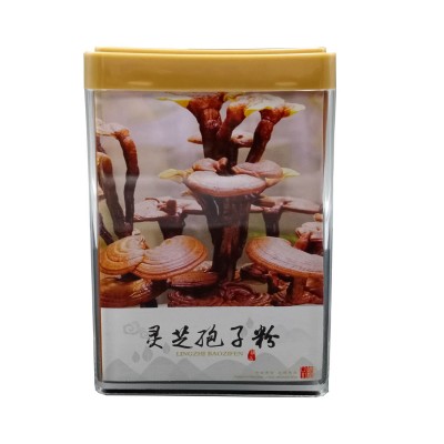 安徽大别山金寨椴木赤灵芝孢子粉2gX50袋每盒 亚克力礼盒装图3