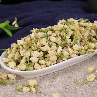 23广西横县茉莉花茶 茉莉花干散装 茉莉花蕾头花烘干茉莉花茶大货图4