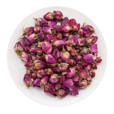 批发花茶月季花干产地货源山东500g散装花草茶泡水花蕾月季花图5