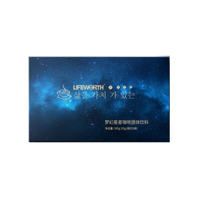 厂家批发黑咖啡同款韩国微商速溶咖啡生椰拿铁三合一能量咖啡图4