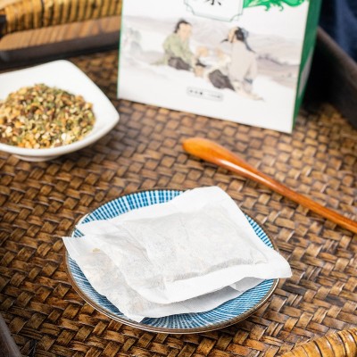 燕徽源三绛清灵茶玉米须茶花草茶组合袋泡茶木瓜茶盒装图4