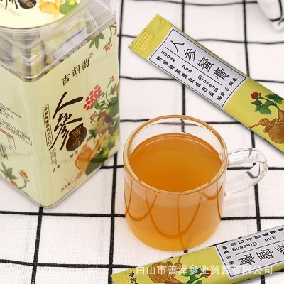 长白山人参膏人参蜜膏东北椴树蜜人参蜂蜜开袋即食源头工厂代发图2