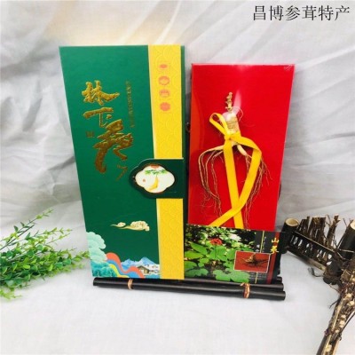 东北长白山人参 白参 原皮生晒参 人参礼盒 自产自销 货源充足图3