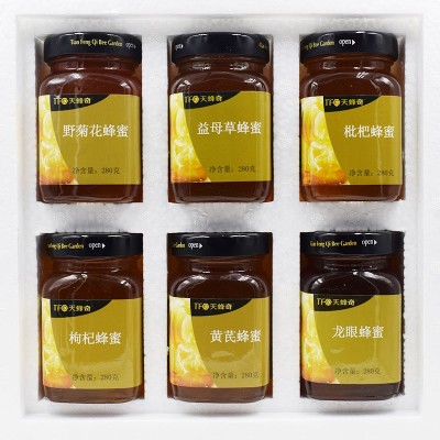 蜂蜜礼盒礼品纯特产 珍贵蜂蜜1680g健康春节年货礼盒 包邮图3