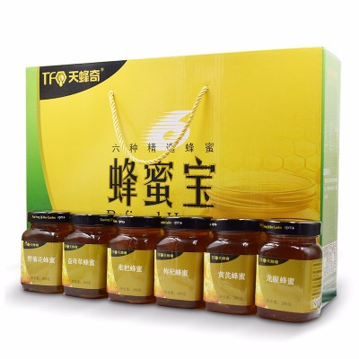 蜂蜜礼盒礼品纯特产 珍贵蜂蜜1680g健康春节年货礼盒 包邮图4