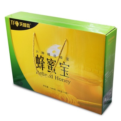 蜂蜜礼盒礼品纯特产 珍贵蜂蜜1680g健康春节年货礼盒 包邮图2