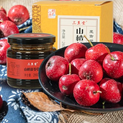 三至堂即食滋补山楂茯苓草本膏260g 东阿县非物质文化遗产图3