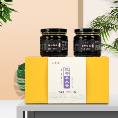 三至堂鳖苓草本膏礼盒装260*2 东阿县非物质文化遗产图3