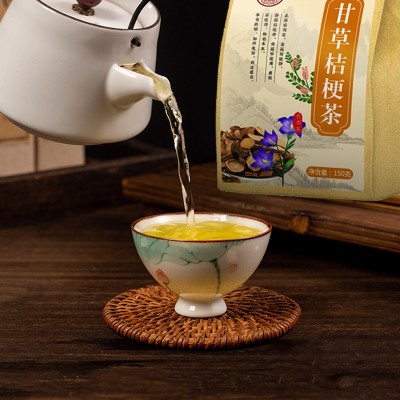 艳茗堂 甘草桔梗茶 养生茶清润温茶 袋泡茶厂家批发配方研发图2