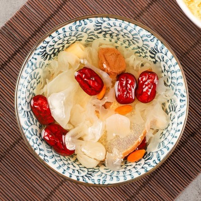 秋冬养生小吊梨汤 雪梨银耳桂圆百合汤料包批发 源头工厂贴 牌图2