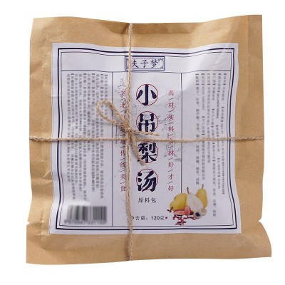 秋冬养生小吊梨汤 雪梨银耳桂圆百合汤料包批发 源头工厂贴 牌图5