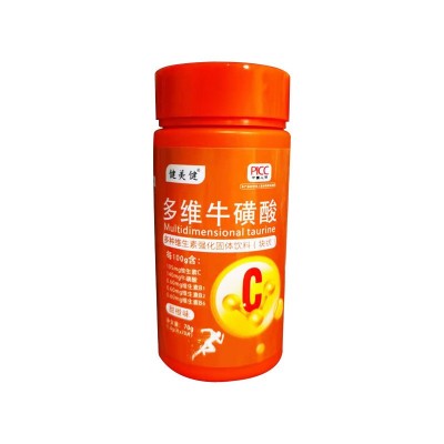 多维牛磺酸维生素B6维C健身营养复咀嚼片固体泡水女b2维生素b1图5