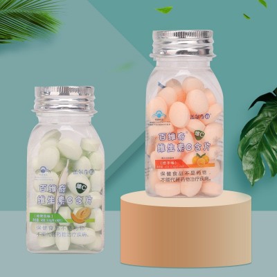 厂家现货柏维奇蓝帽维生素C含片 水果口味vc含片维c 现货批发图3