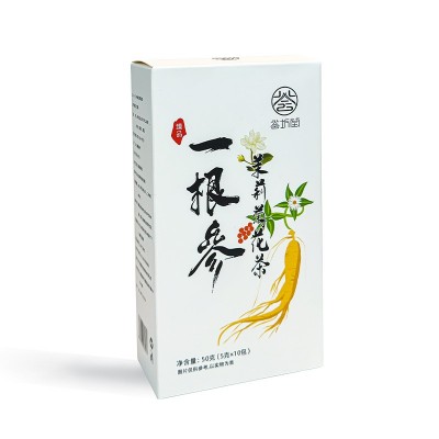 荟坊堂一根参茉莉菊花茶 人参茉莉花组合花茶源头工厂可代加工图5