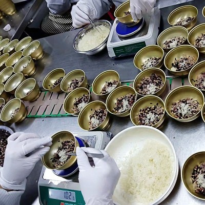 即食燕窝粥牛奶黑米红豆五谷风味燕窝粥速食养身营养早餐代餐单碗图4
