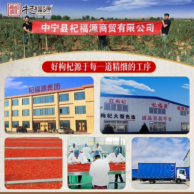 杞福源宁夏中宁红枸杞子批发特级厂家散装整箱现货枸杞王头茬商用图4