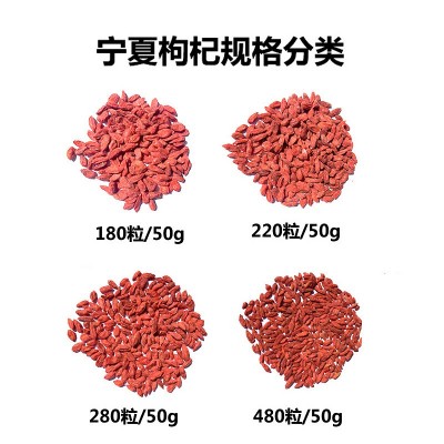 早康新货特级头茬枸杞子宁夏枸杞干货杞子批发整箱散装红枸杞原浆图5