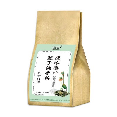 飒枫茯苓桑叶莲子佛手茶一件代发袋装花草茶 二类货源直供图5
