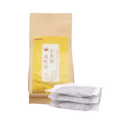 飒枫袋装三蒿降玉米须桑叶茶 决明子牛蒡根玉米须茶 桑叶图5