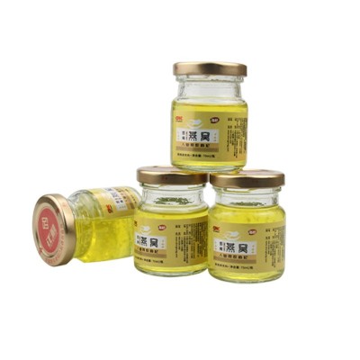 即食人参阿胶燕窝礼盒4瓶装70ml*4中老年营养滋补品现货一件代发图5