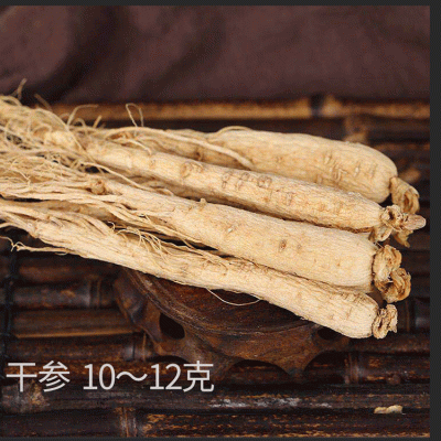 产地货源当季长白山人参 吉林特产全须白参生晒参盒装250g批发图5