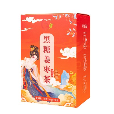 黑糖姜枣茶红糖大姨妈女人茶组合茶桂圆红枣姜丝茶玫瑰枸杞茶代发图5