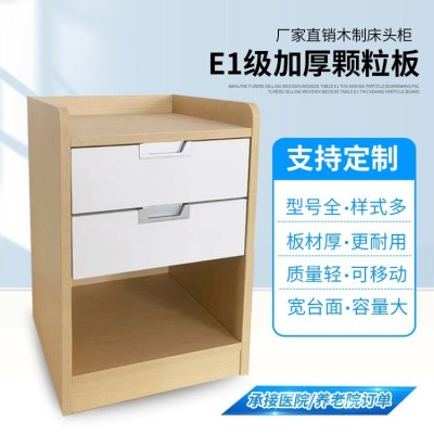 木质床头柜简约现代家用卧室小型床边柜简易新款床头小柜子储物柜图4