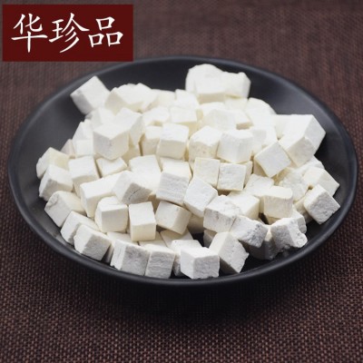华珍品 茯苓 批发散装茯苓中心丁安徽大别山茯苓茶 烘焙熟茯苓丁图3