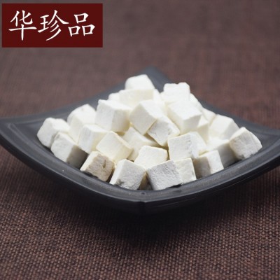 华珍品 茯苓 批发散装茯苓中心丁安徽大别山茯苓茶 烘焙熟茯苓丁图4
