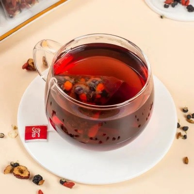 人参桑葚黑枸杞红枸杞养生红枣干茶花果茶男女熬夜疲劳体虚 茶批发图4