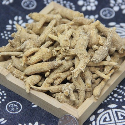 产地批发山东文登特产4年新货西洋参粒头花旗参整枝切片500克图3