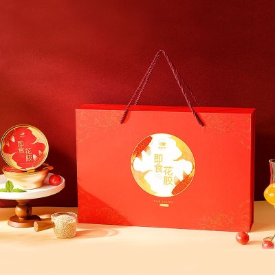 即食花胶鱼胶孕妇滋补品儿童代餐营养品海鲜鱼肚鱼鳔节日送礼礼盒图4