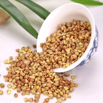 卉源堂 黄苦荞茶散装 苦荞茶500g全株苦荞 荞麦茶饭店酒店用茶图4