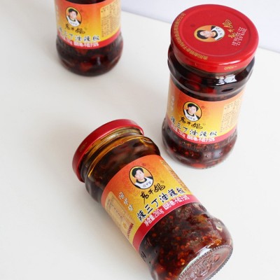 陶华碧老干妈辣三丁油辣椒280g批发下饭烹饪厨房佐料辣椒油调味品图4