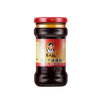 陶华碧老干妈辣三丁油辣椒280g批发下饭烹饪厨房佐料辣椒油调味品图5