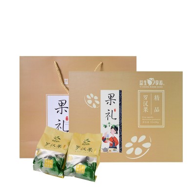 罗汉果 黄金脱水大果甘果泡茶广西特产大果果礼盒装送礼批发图3
