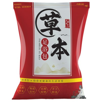 泡脚药包 艾草泡脚包家用足浴包 艾叶老姜红花草本厂家批发泡脚包图5